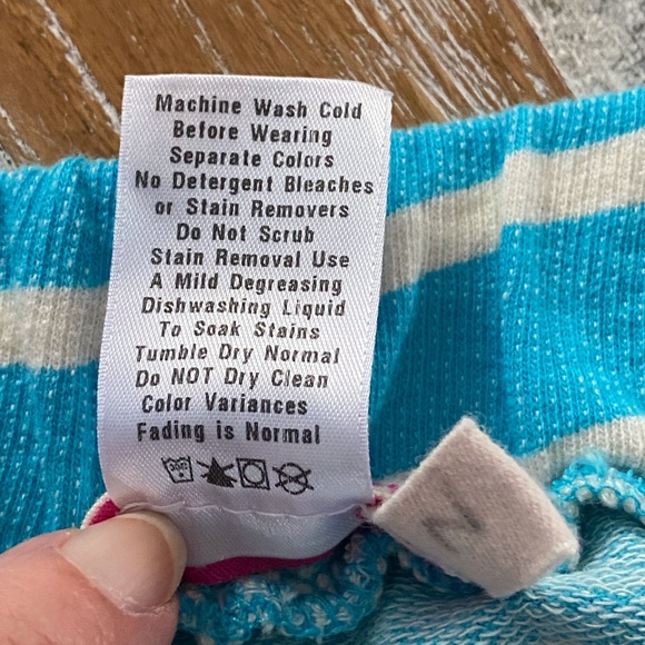 BOGO Fresh Produce Avery turquoise striped skirt NWTS L - Picture 9 of 10